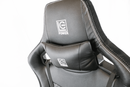 Chaise de jeu LC-Power 801BW : a l'air noble, mais joue dans la classe moyenne