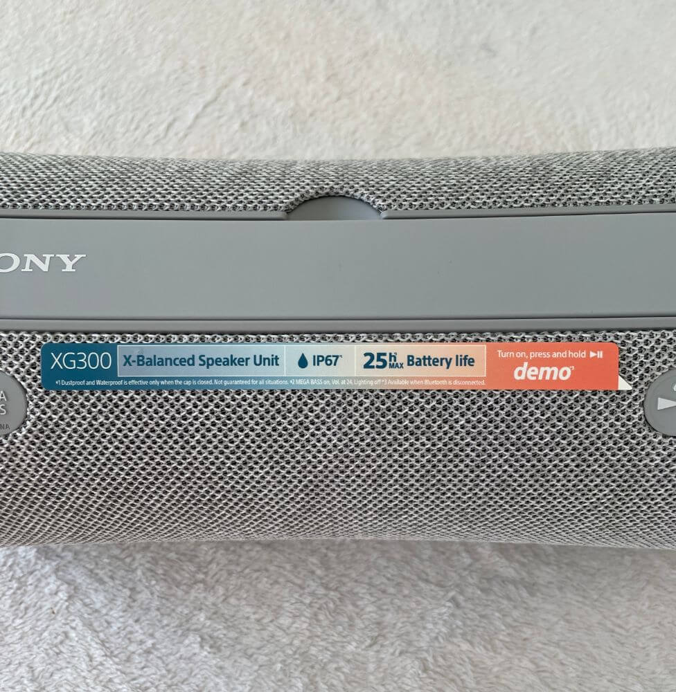Sony XG300 avis3