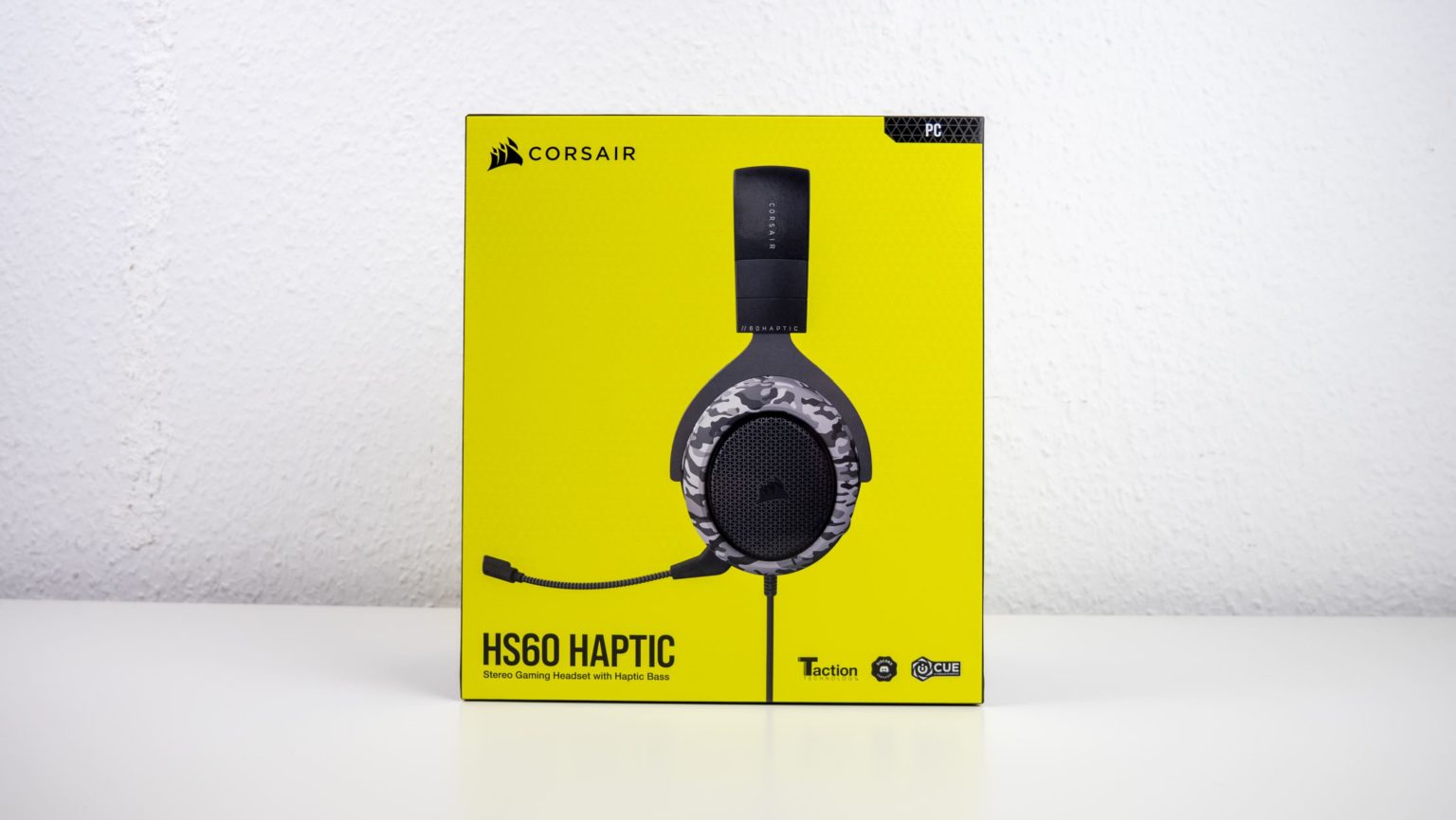 HS60 HAPTIC : le premier casque gaming de Corsair doté de la technologie Haptic Bass en test