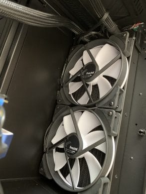 Radiateur monté