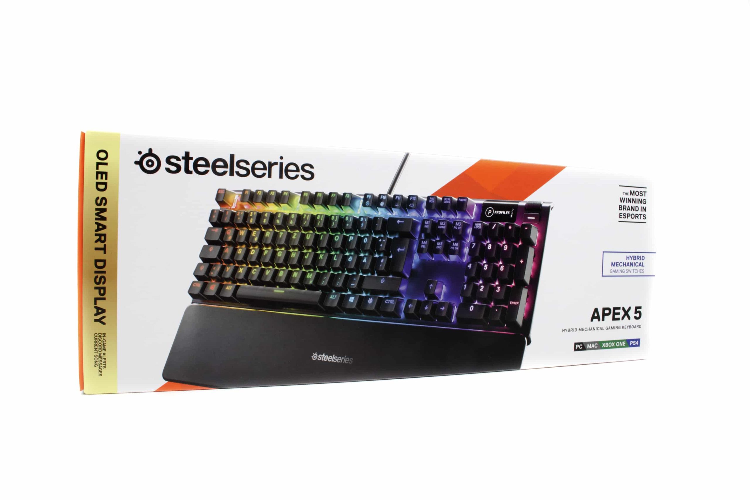 SteelSeries Apex 5 – le clavier gaming Rubberdome qui se veut