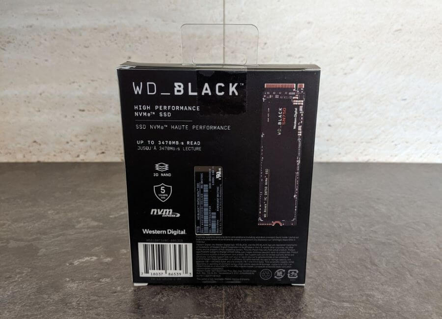 WD Noir SN750 Photos 2