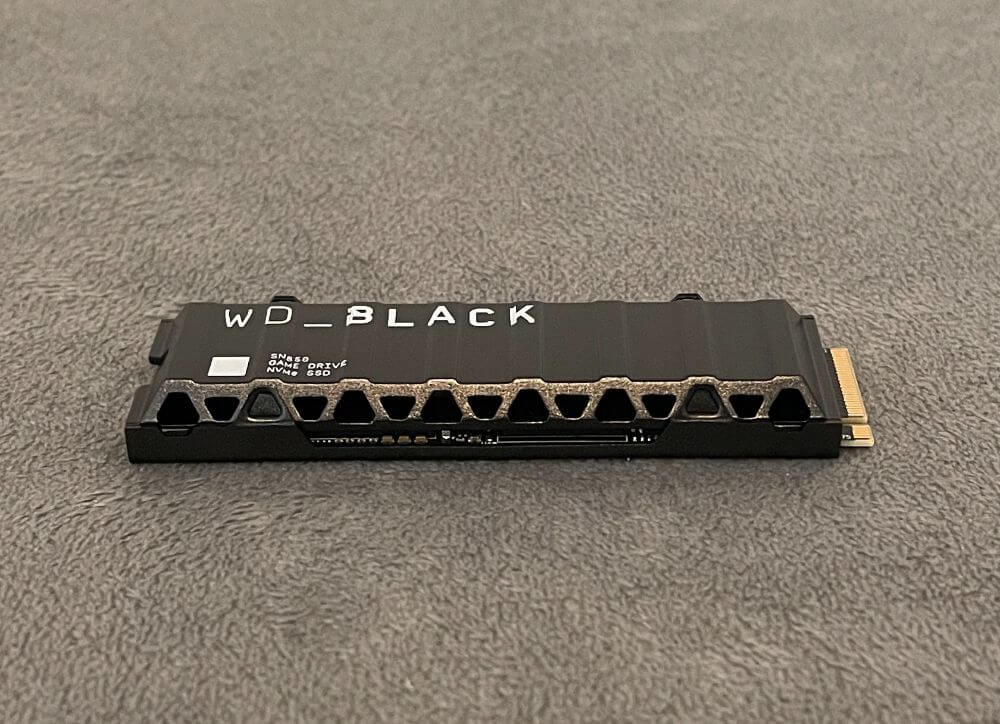 Examen du SSD WD Black Gen 4 05