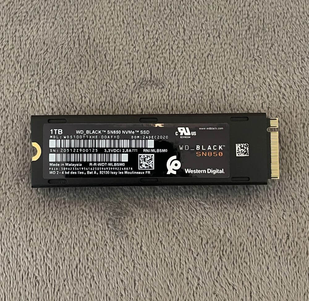 Examen du SSD WD Black Gen 4 04