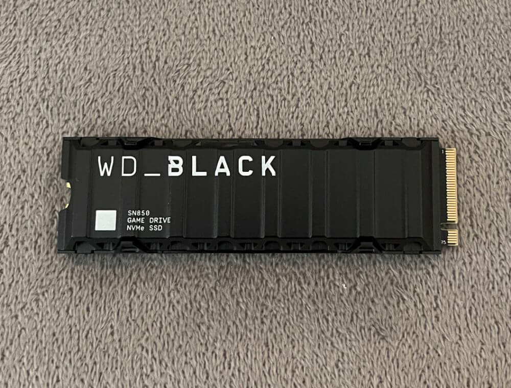 Examen du SSD WD Black Gen 4 03