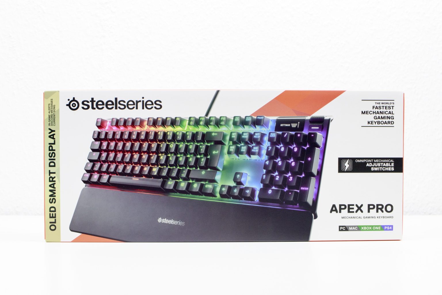 Apex Pro : le clavier SteelSeries avec switchs ajustables !