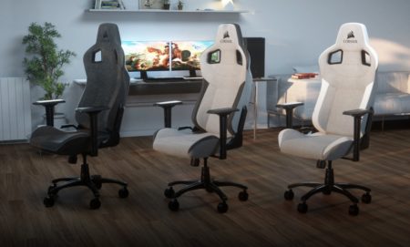 Corsair T3 Rush : chaise de jeu avec revêtement en tissu en revue