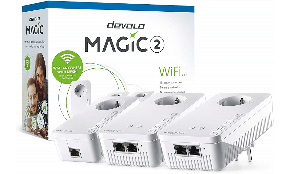 Kit multiroom WiFi devolo Magic 2 – WLAN et DLAN dans la lutte contre une mauvaise réception
