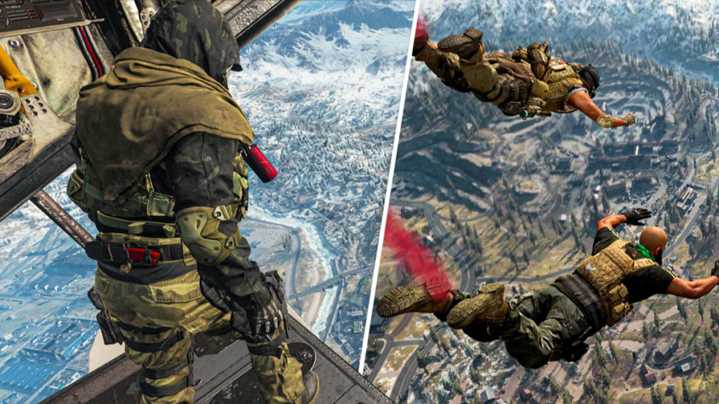 Call Of Duty : Warzone a commencé à couper les parachutes des tricheurs au début des jeux