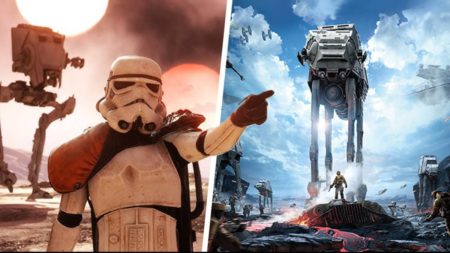 EA utilise accidentellement des captures d'écran de mod sur la page de vitrine de Star Wars Battlefront, oups