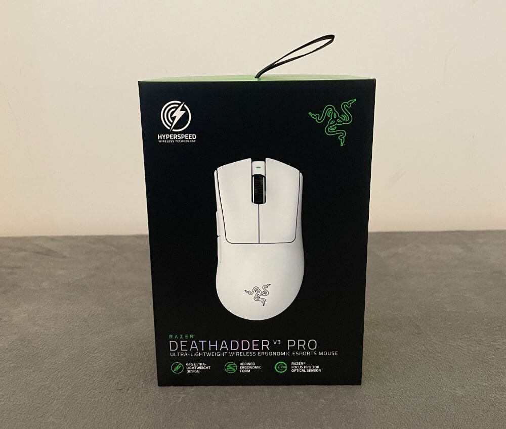 Razer annonce sa DeathAdder V3 Pro : une souris gamer ultra légère