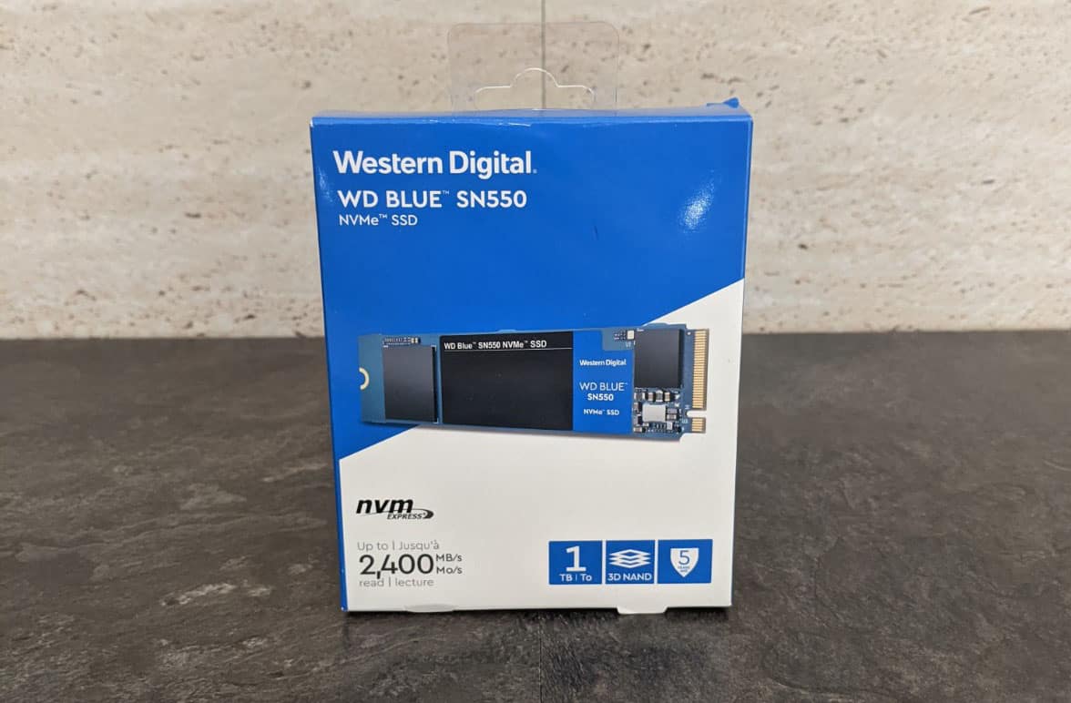 WD Blue SN550 SSDPhotos 1