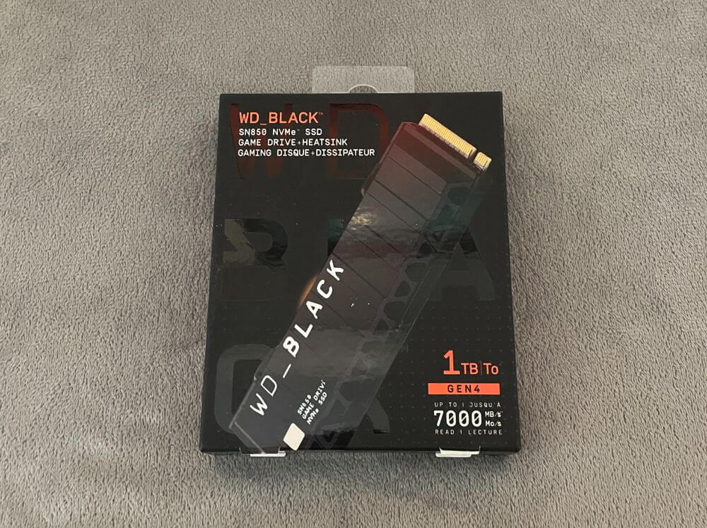 Examen du SSD WD Black Gen 4 01