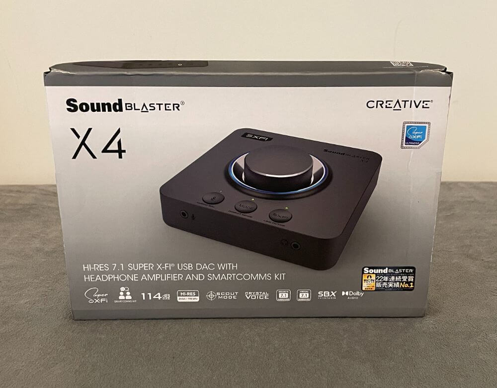 Sound Blaster X4 avis2