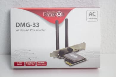 Inter-Tech PowerOn DMG-33 Introduction l’adaptateur Wi-Fi jusqu’à Mbps