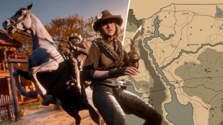 Le concept de carte de Red Dead Redemption 3 est incroyablement détaillé et absolument massif