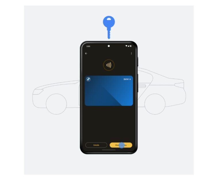 Patch Android 13 décembre : clés de voiture numériques
