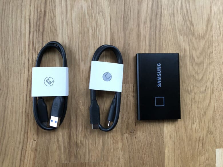 Test Samsung T7 Touch : un « doigt » de sécurité pour un SSD