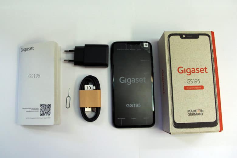 Test Gigaset GS195 Smartphone fabriqué Allemagne