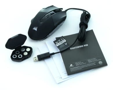 Corsair Nightsword Souris avec système poids spécial