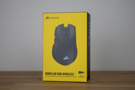 Examen de la souris de jeu sans fil Corsair Ironclaw RGB