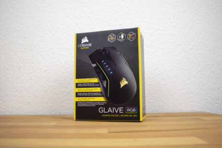 Corsair Glaive RGB : souris de jeu examinée