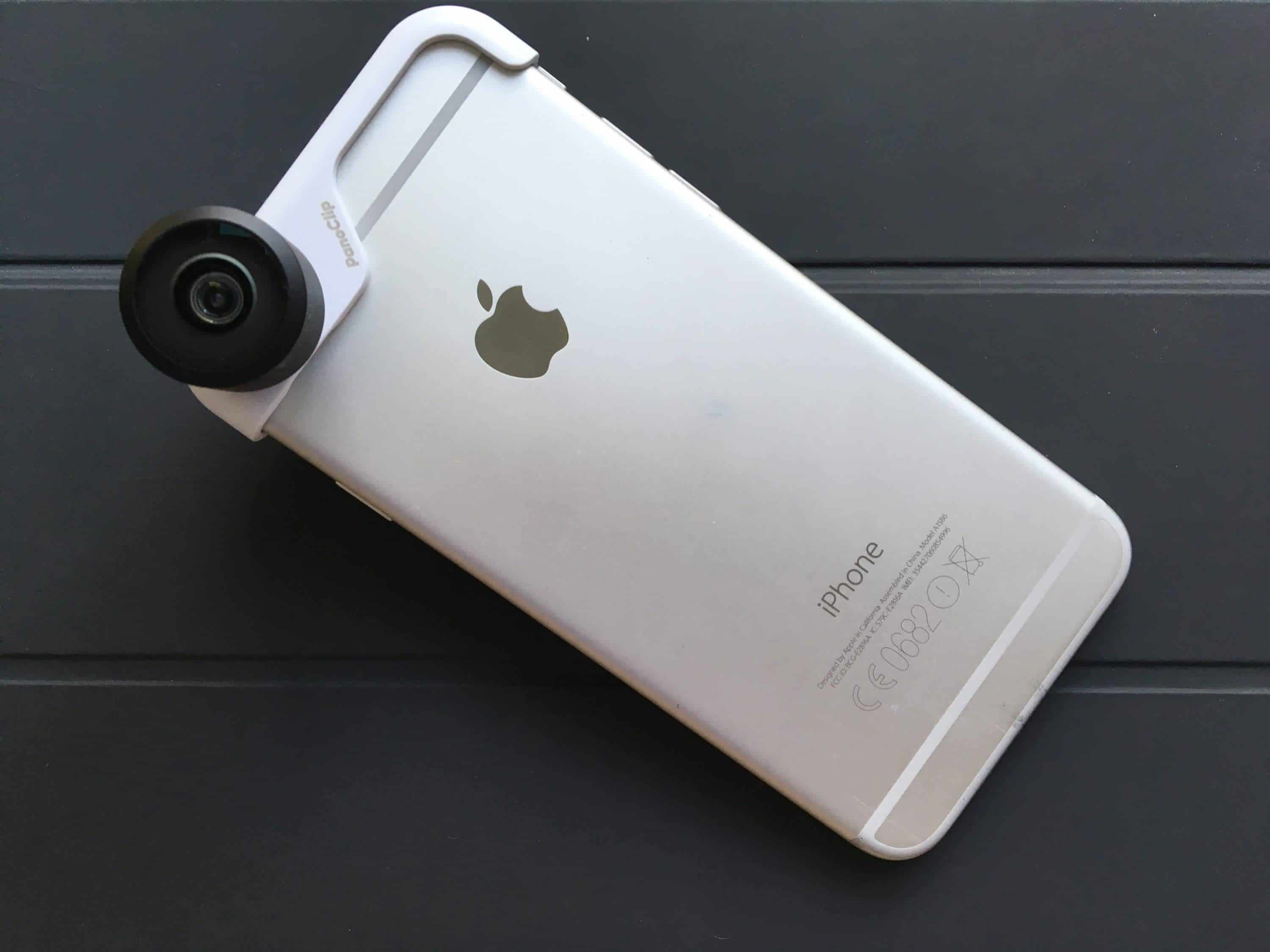 PanoClip Lite l’objectif Snap-On 360° pour iPhone test