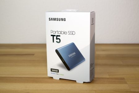 Samsung Portable SSD T5 avec 500 Go en revue