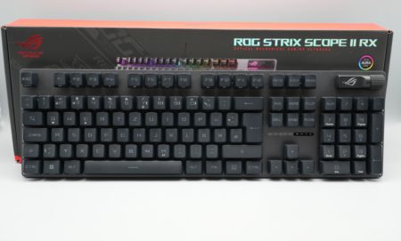 Test ASUS ROG Strix Scope II RX : fonctionnalité de jeu à haute vitesse