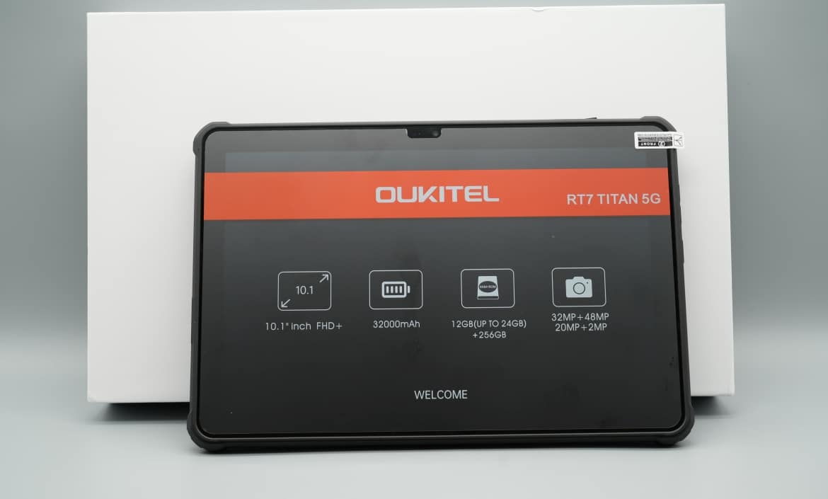 Oukitel RT7 en test : Tablette d'extérieur robuste avec une énorme