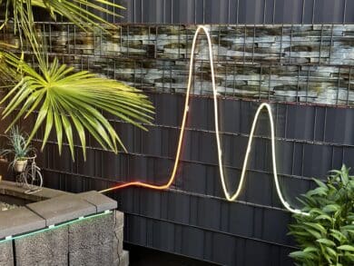 Test guirlandes lumineuses néon d’extérieur Govee élégantes pour jardin maison