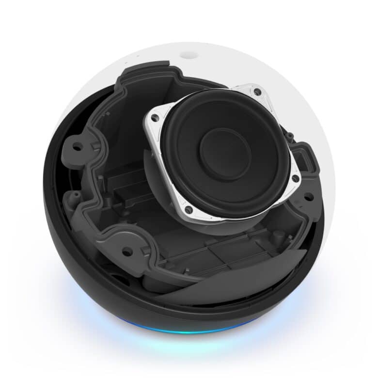 Enceinte connectée Echo Dot 5e génération avec horloge Blanc 