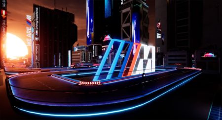 BMW invite ses clients à jouer à une simulation de course en réalité mixte tout en conduisant