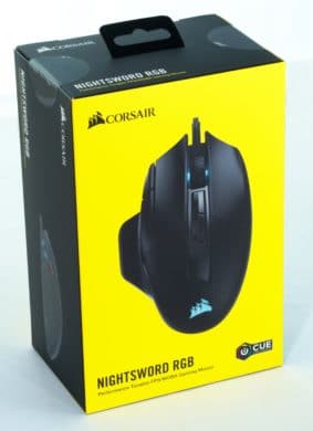 Corsair Nightsword Souris avec système poids spécial