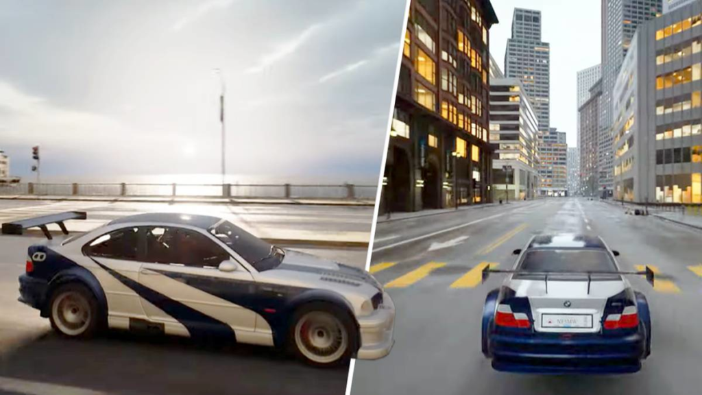 Le remake de Need For Speed ​​Most Wanted Unreal Engine 5 semble presque photoréaliste