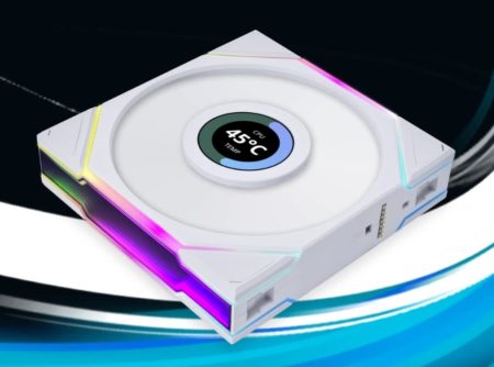 Lian Li adds an LCD screen to its latest RGB case fans