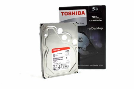Test du disque dur interne SATA Toshiba X300 de 5 To