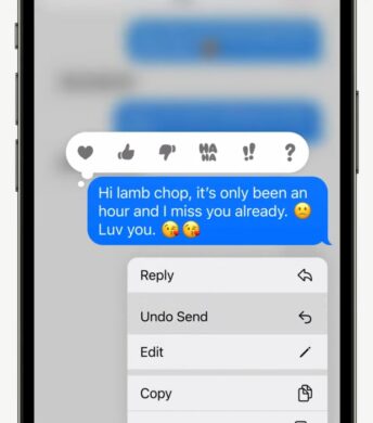 Messages iOS 16