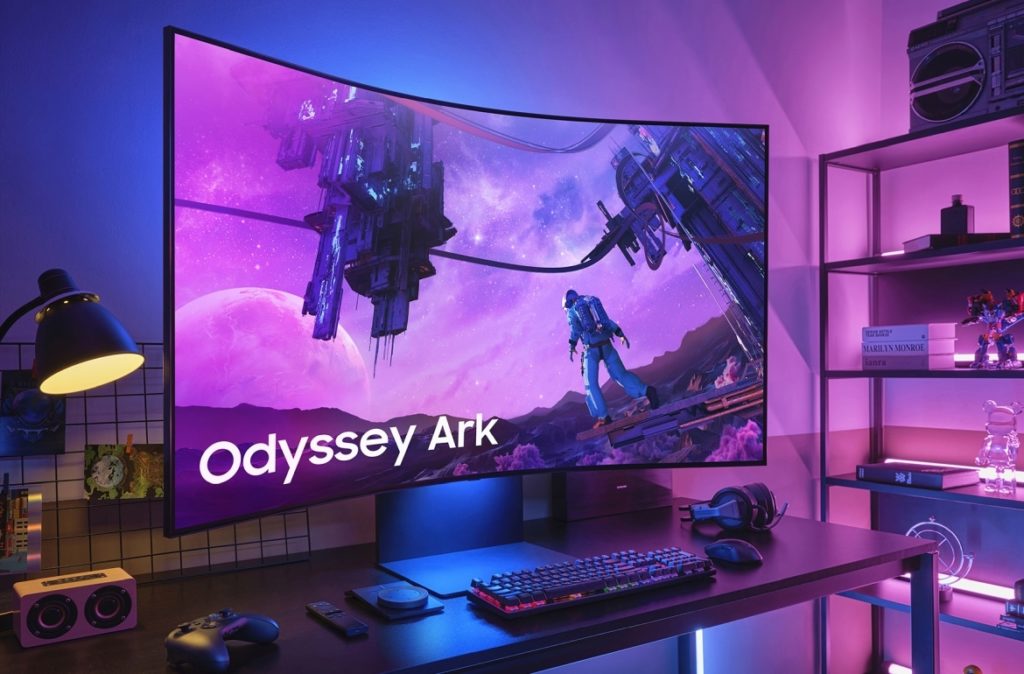 Samsung Odyssey Ark : lancement de l'écran de jeu incurvé de 55 pouces