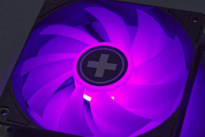 Ventilateur Xilence XPF120.ARGB 120 mm violet brillant