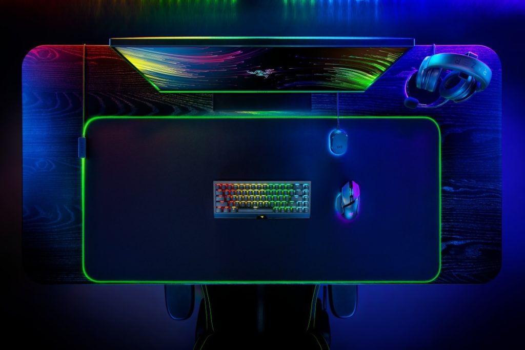 Razer Strider Chroma et Goliathus Chroma 3XL : Nouveaux tapis de souris gaming