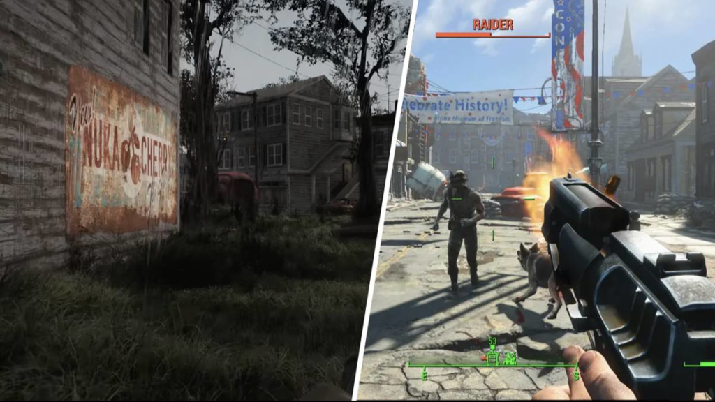 Fallout 4 ressemble plus à Fallout 5 dans une belle refonte graphique