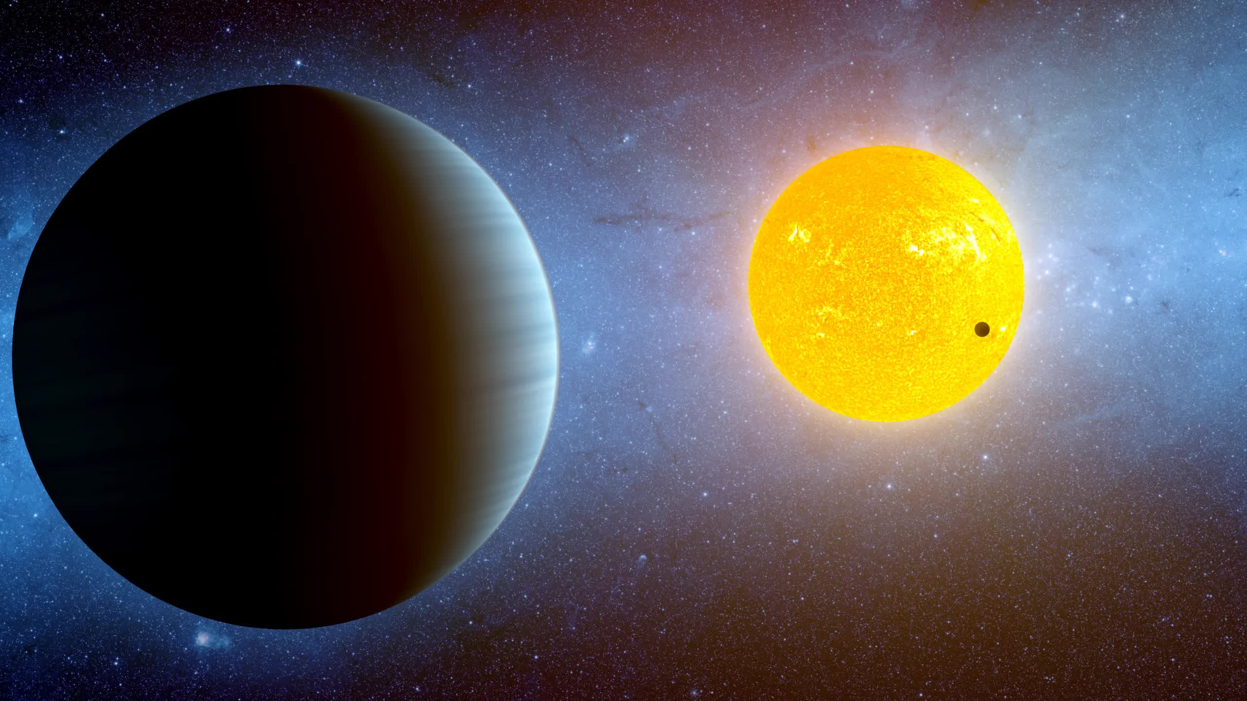 NASA découvre nouvelle exoplanète avec hémisphère lave dans système stellaire lointain
