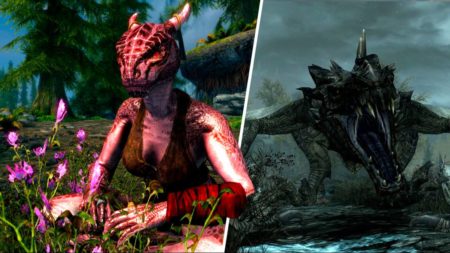 Un joueur de Skyrim demande pourquoi les Argoniennes ont des seins, les joueurs répondent avec brio