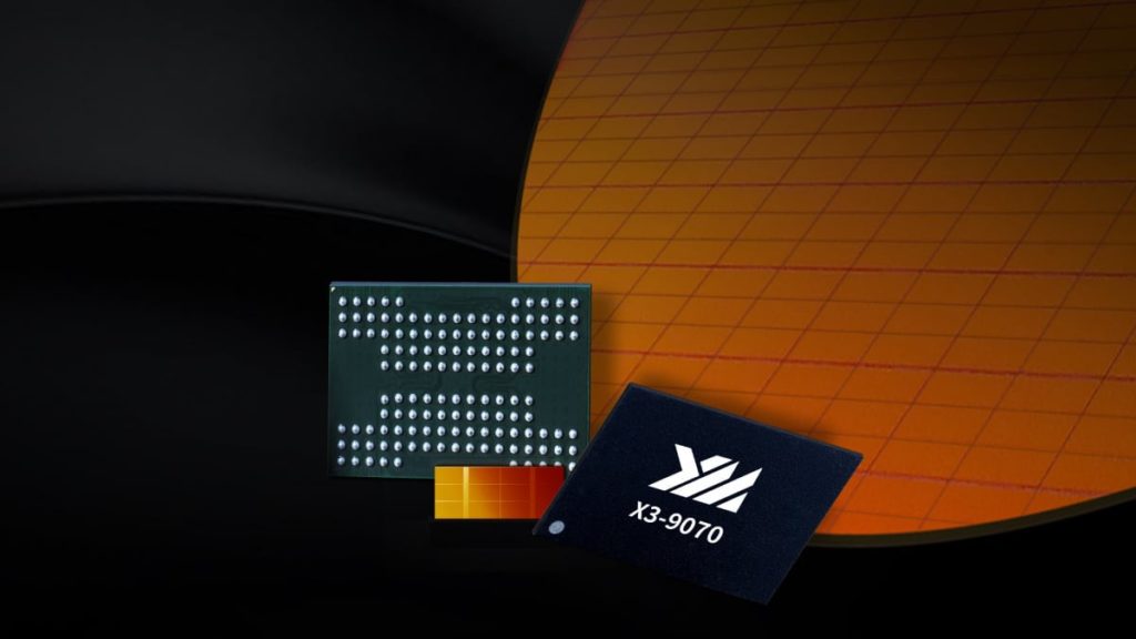 YMTC X3-9070 est la mémoire flash NAND 3D la plus rapide de Chine