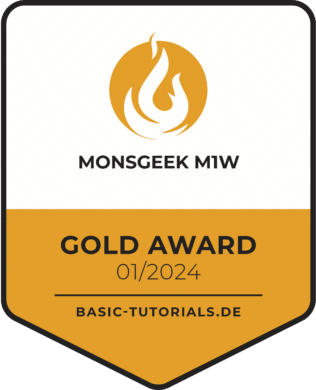Gold Award pour le MonsGeek M1W