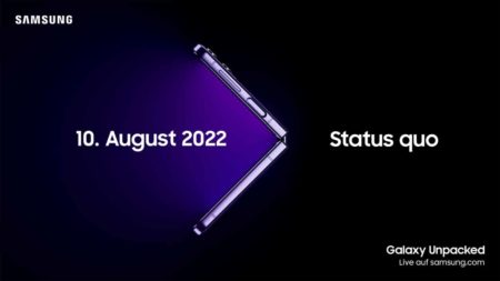 Samsung Galaxy Z Flip 4 et Z Fold 4 : Présentation le 10 août
