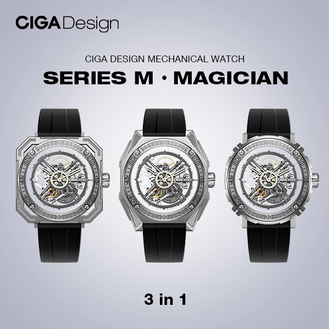 Montre mécanique CIGA Design - Magicien (Série M)