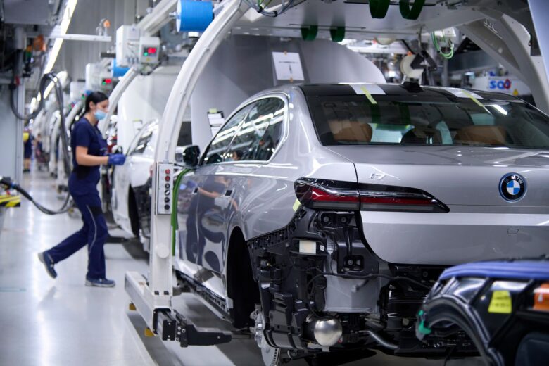 Production de BMW i7