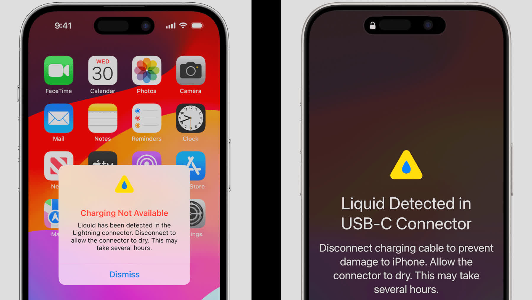 Apple déconseille d’utiliser pour sécher iPhones mouillés propose meilleurs conseils